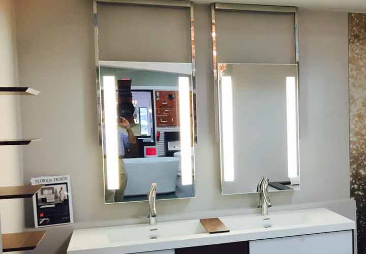 Element Lighted Mirrors at ESO Decorative Plumbing