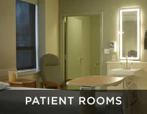 Electric Mirror healthcare projects Patient Rooms