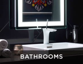 Electric Mirror retail projects Batrhrooms