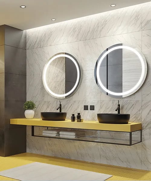 Eternity LED Lighted Mirror, Electric Mirror