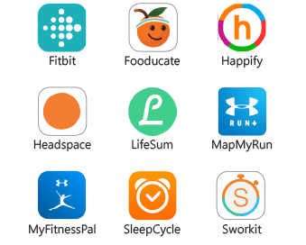 Wellbeing Apps Grid