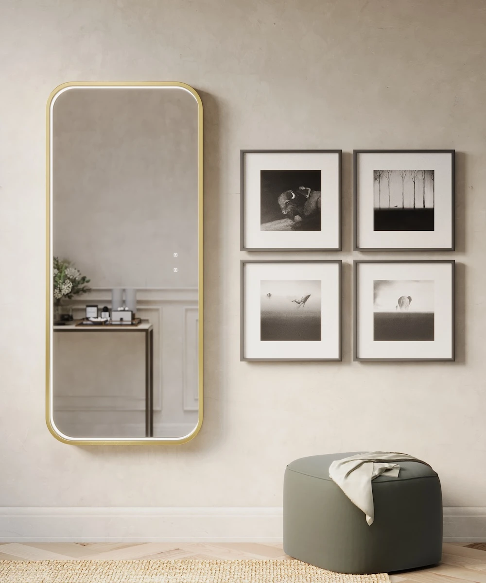 Eminence Lighted Wardrobe Mirror
